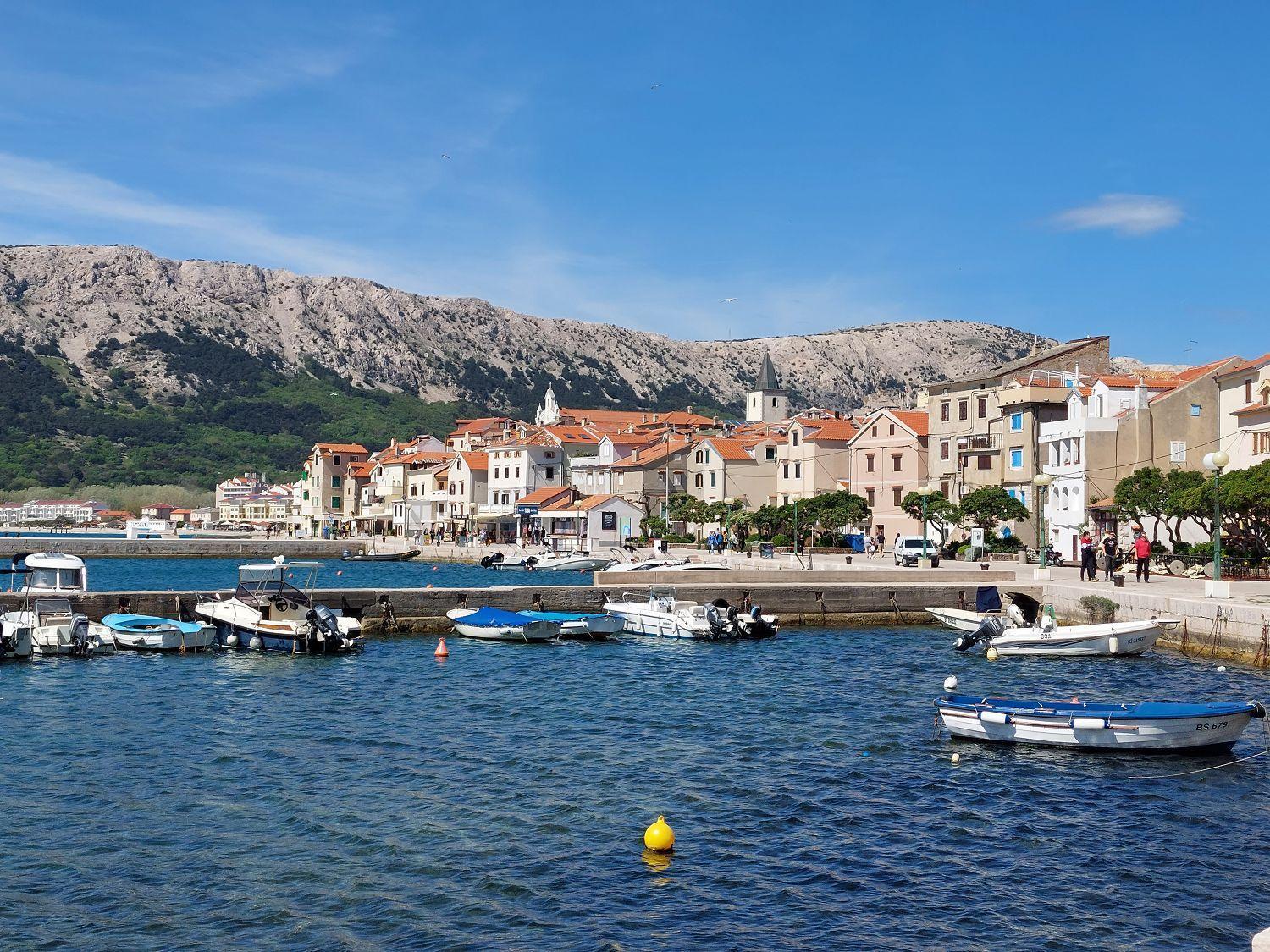 Erste Reihe Zum Meer Baška Buitenkant foto