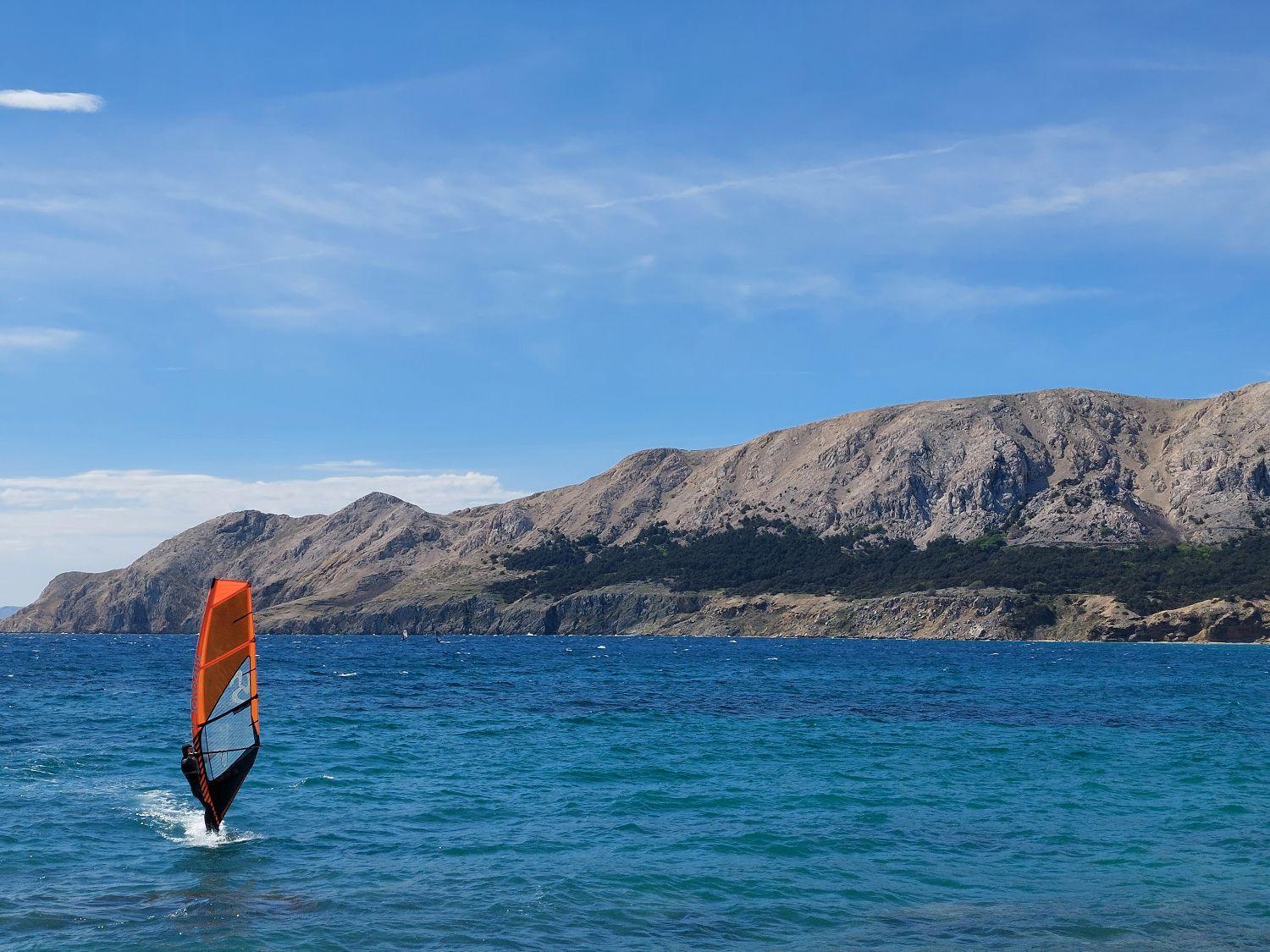 Erste Reihe Zum Meer Baška Buitenkant foto